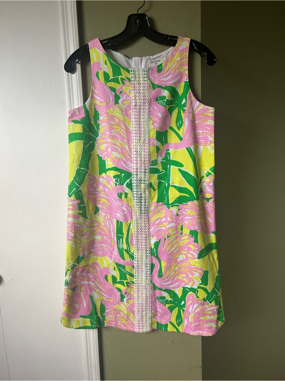 NWOT Lilly Pulitzer for Target Pink,Yellow & Green Floral Sleeveless Shift Dress